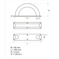 Причальная скоба 0002 в Причальная скоба 0002 в